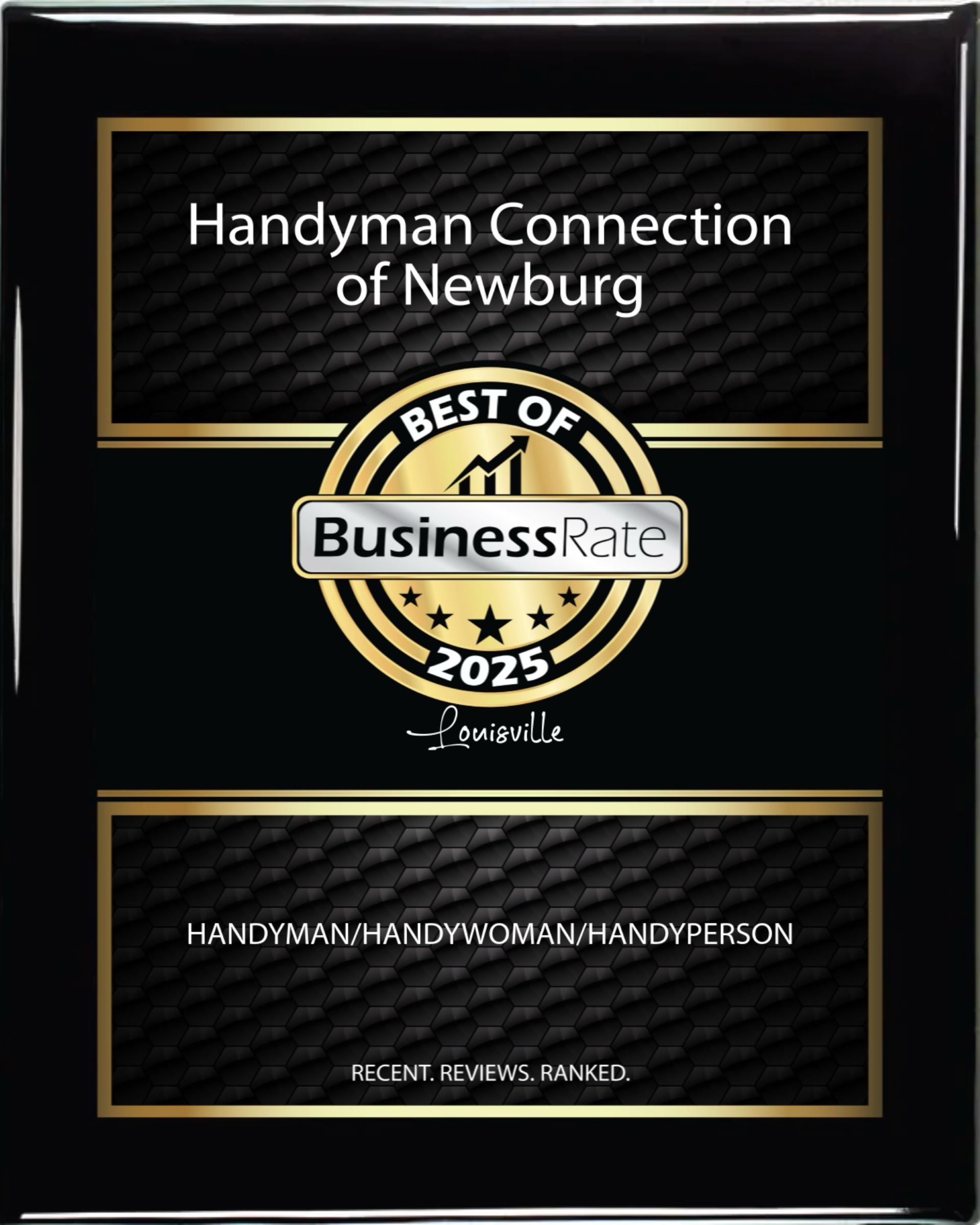 Award for 2025 Best of the Best for Louisville, KY for Handyaman Services